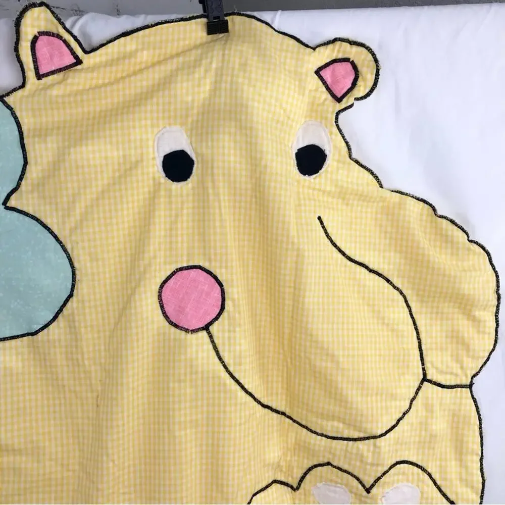 Vintage handmade hippo